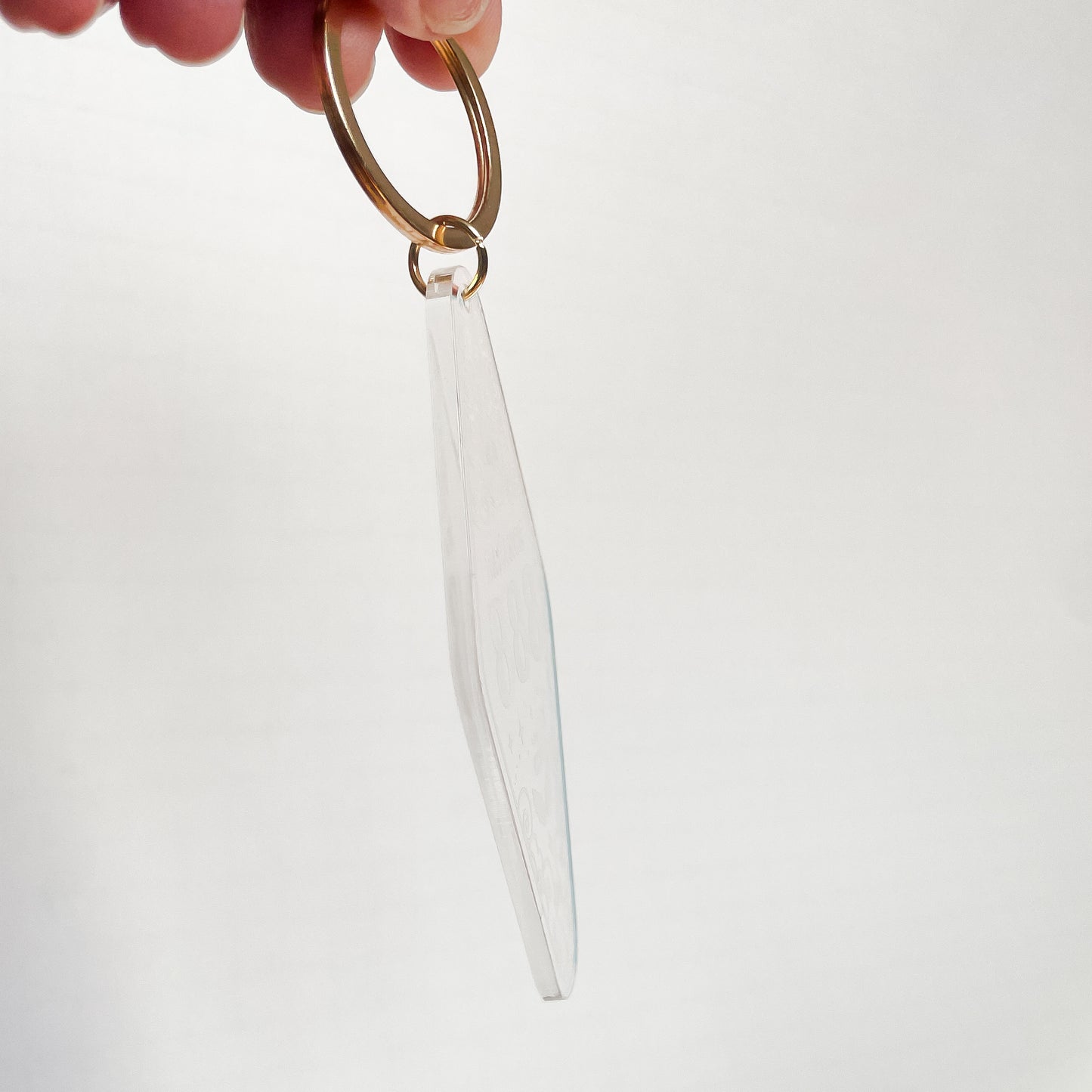 888 Angel Number Iridescent Motel Keychain