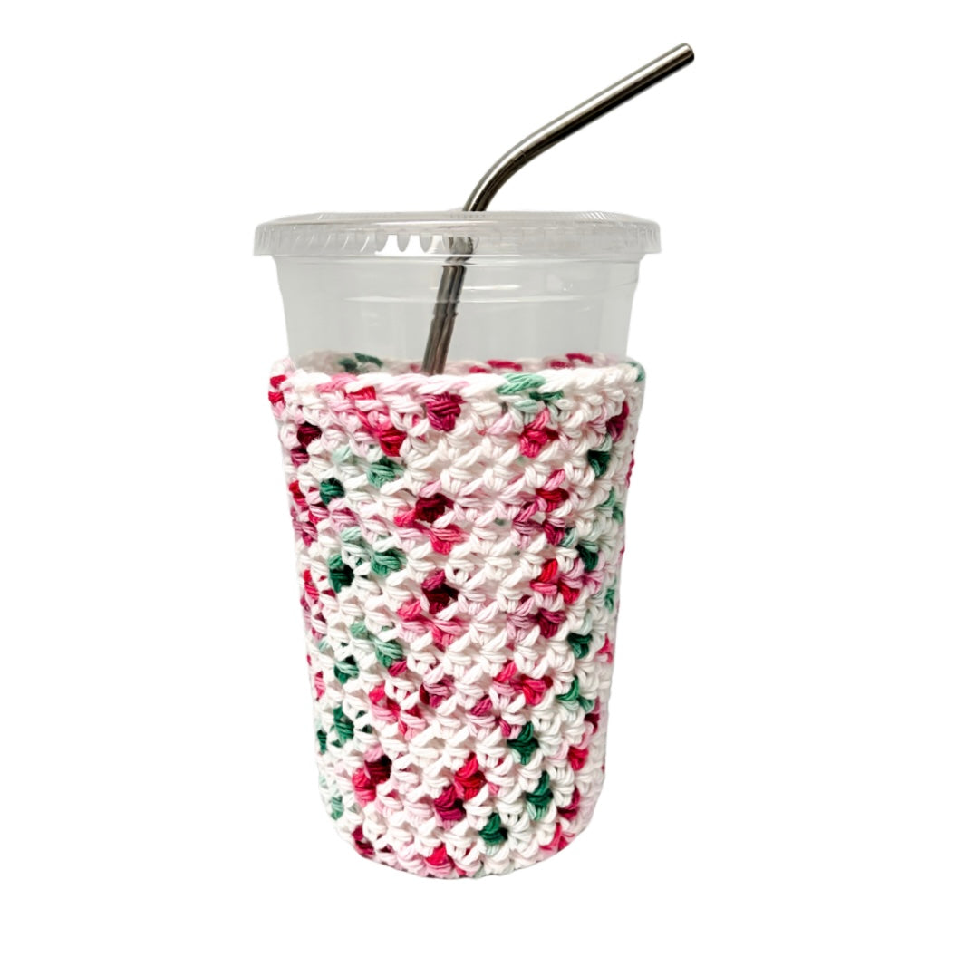 Peppermint Mocha Iced Coffee Cozy