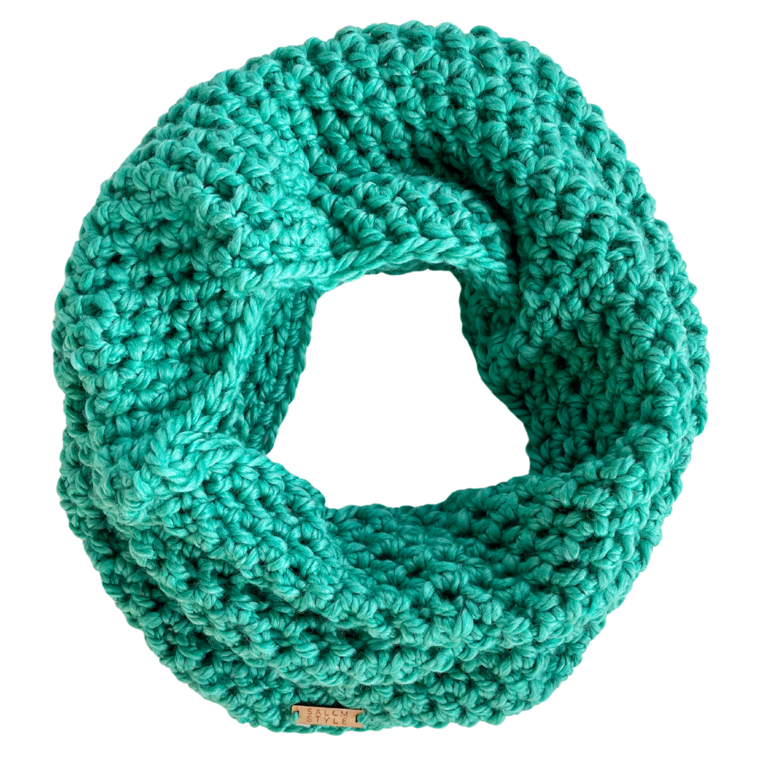 The McIntire Cowl Scarf in Mint