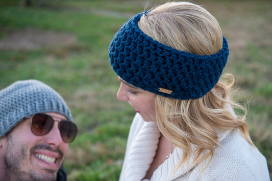 The Anderson Ear Warmer in Navy