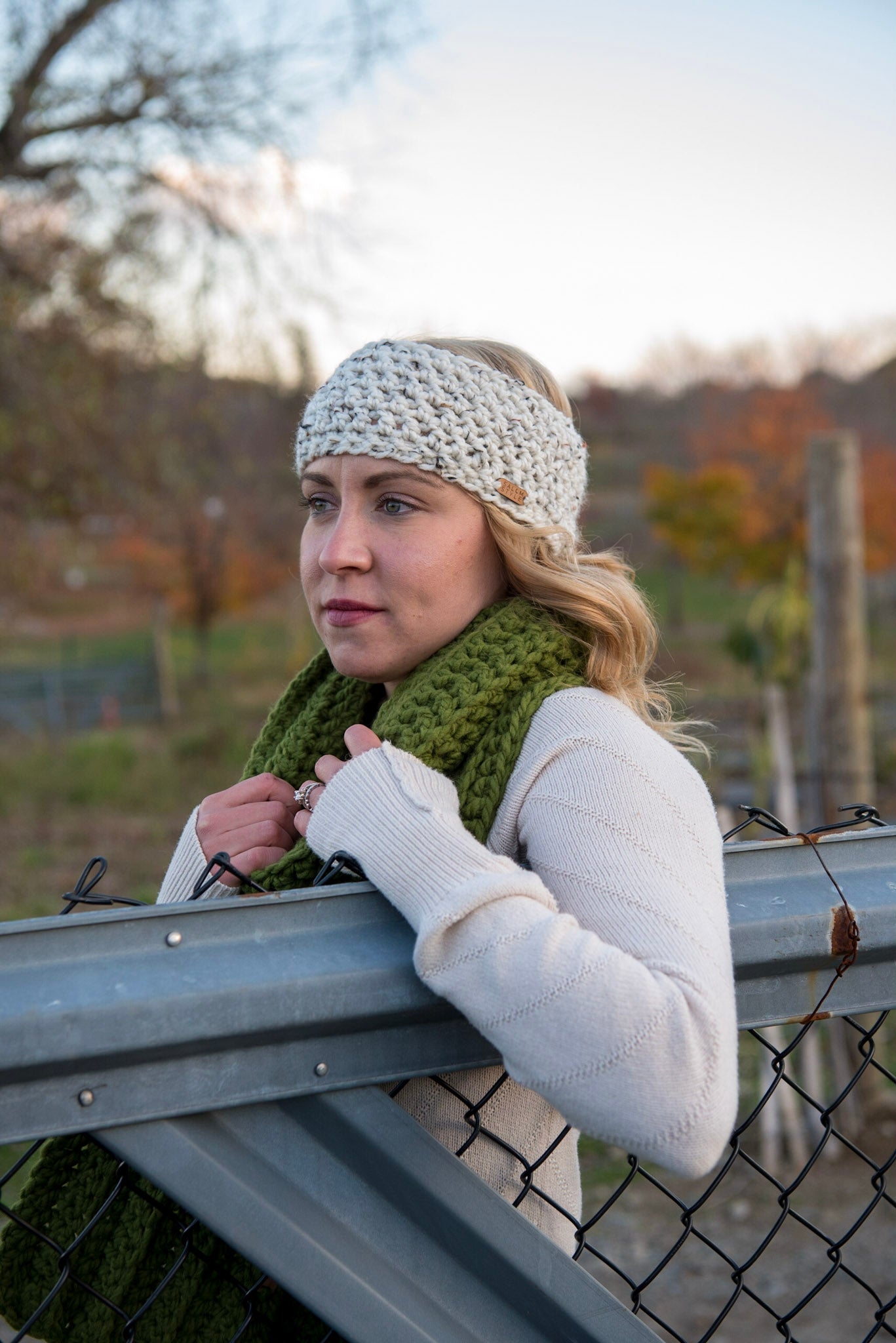 The Anderson Ear Warmer in Oatmeal