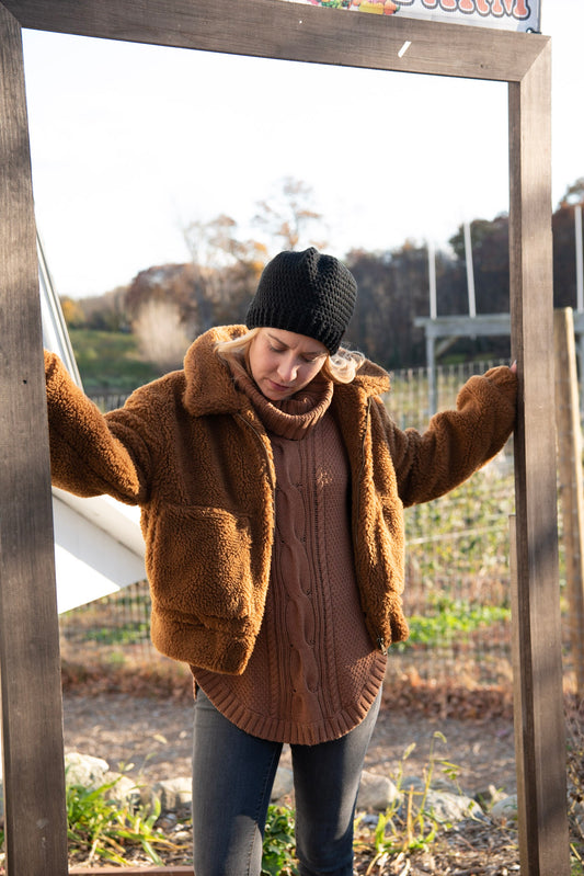 The Dunnie Beanie Hat in Black