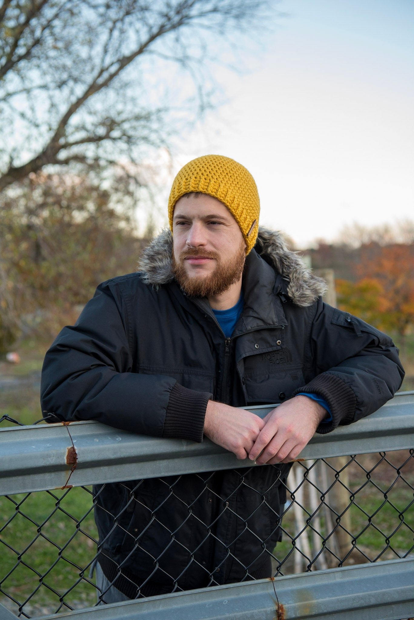 The Dunnie Beanie Hat in Mustard Yellow