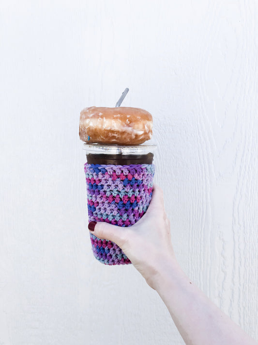 Mermaid Iced Coffee Cup Cozy