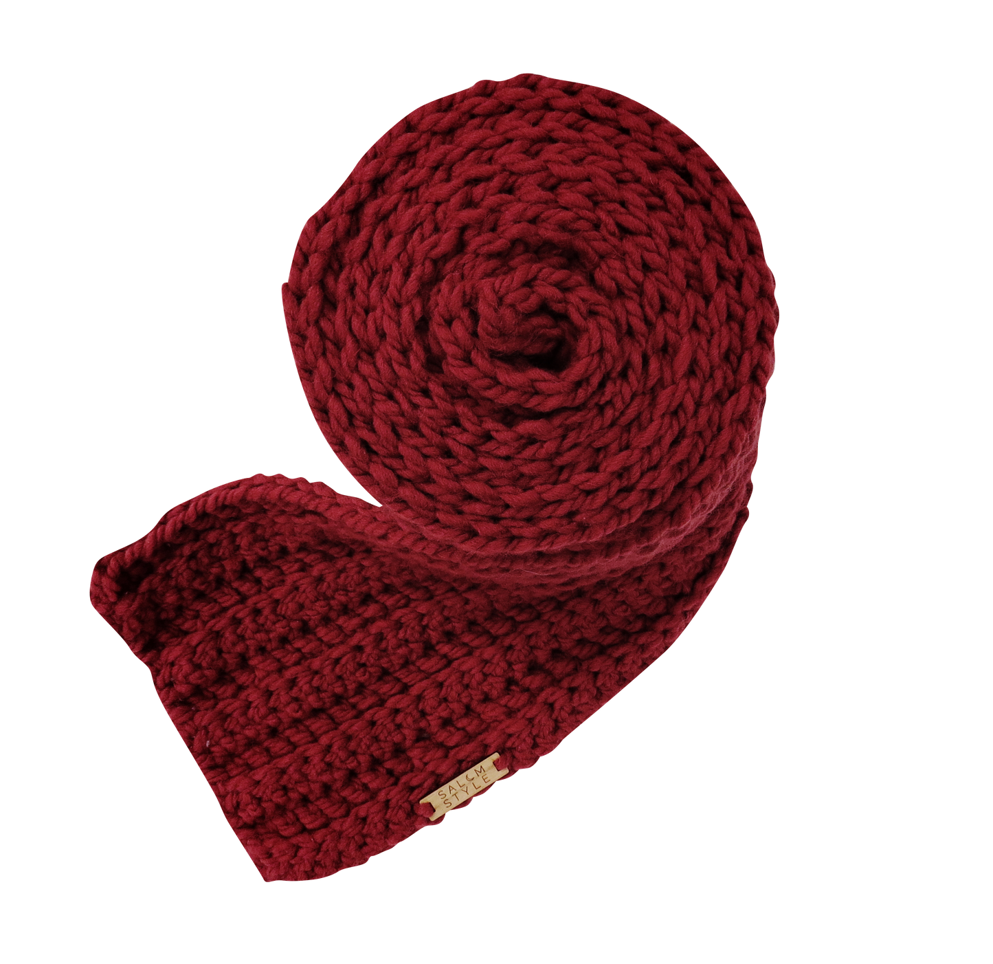 The Forest River Scarf in Red