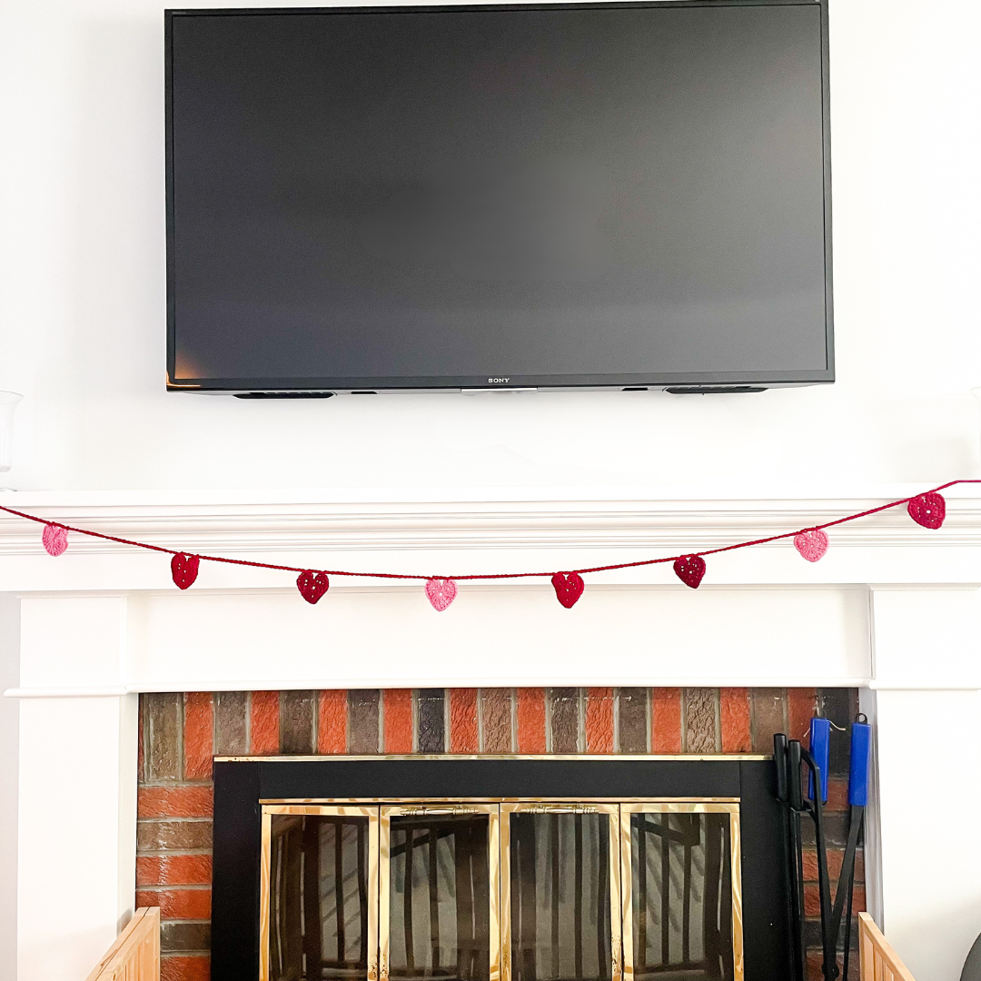 Valentines Heart Garland