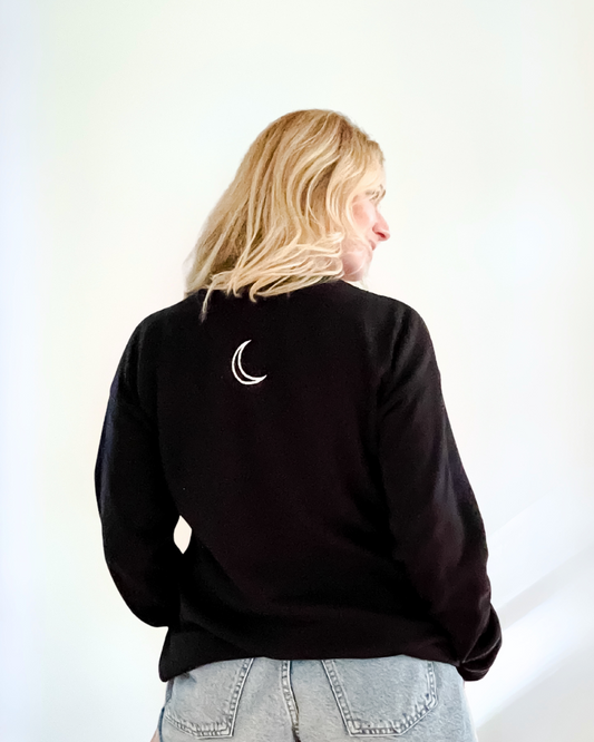 Salem Style Sweatshirt in Black