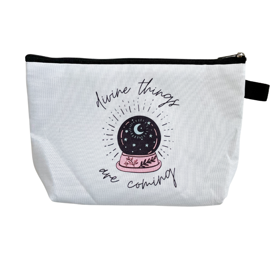 Divine Things Are Coming Pouch