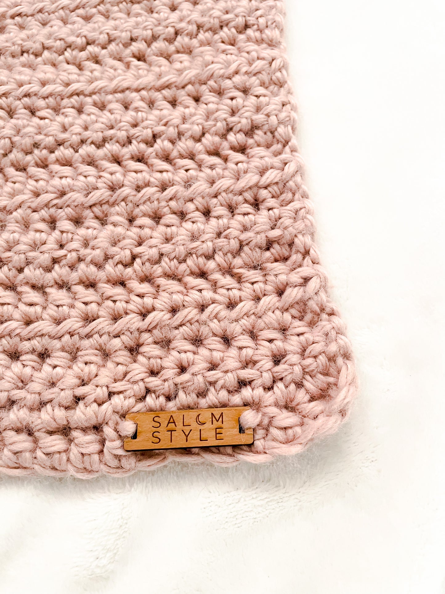 The Harmony Grove Scarf in Blush