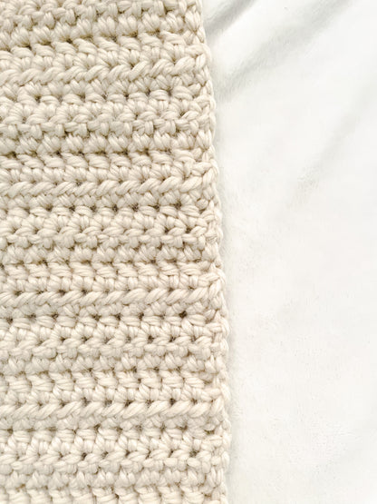 The Harmony Grove Scarf in Buttercream