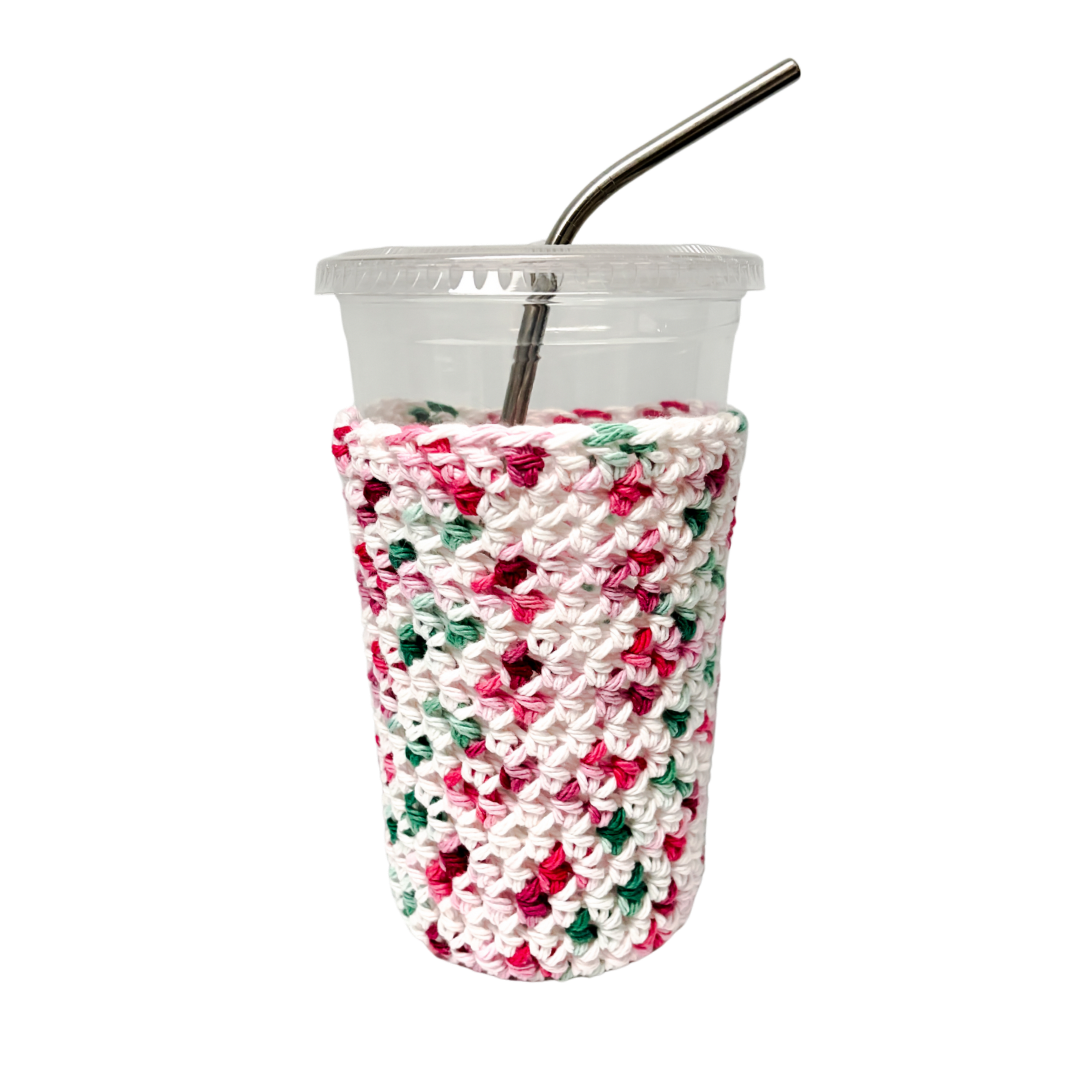 Peppermint Mocha Iced Coffee Cozy