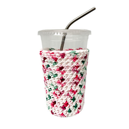 Peppermint Mocha Iced Coffee Cozy