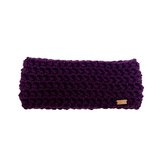 The Anderson Ear Warmer in Purple