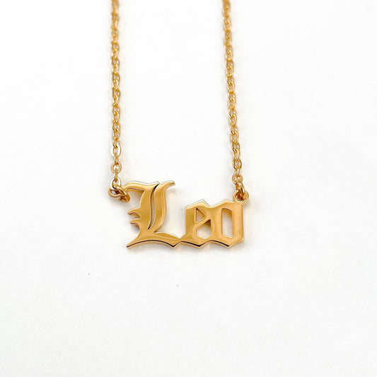 Leo Necklace in Gold