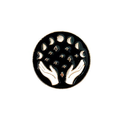 Manifesting Moons Enamel Pin