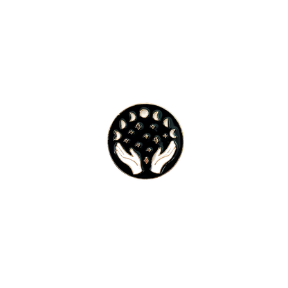 Manifesting Moons Enamel Pin