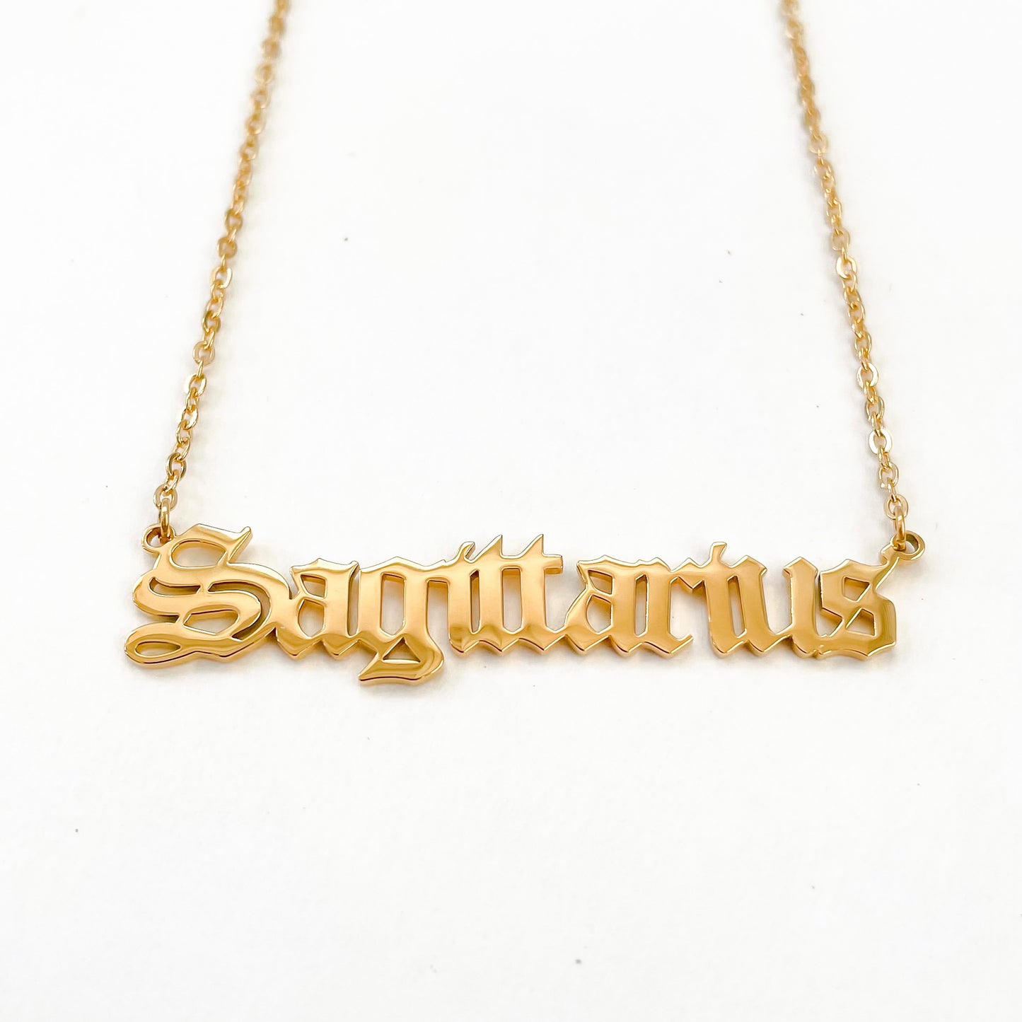 Sagittarius Necklace in Gold