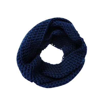 The Willows Infinity Scarf in Navy