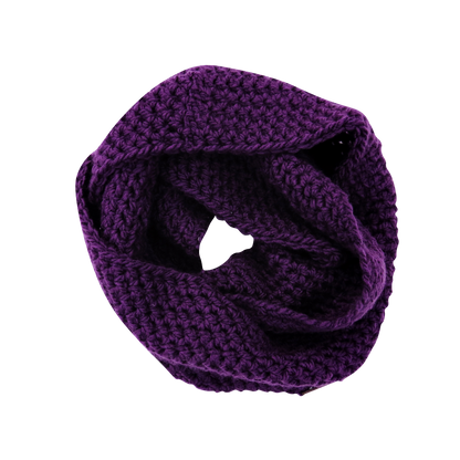 The Willows Infinity Scarf in Purple