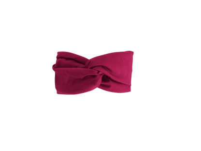 Red Jersey Twist Headband